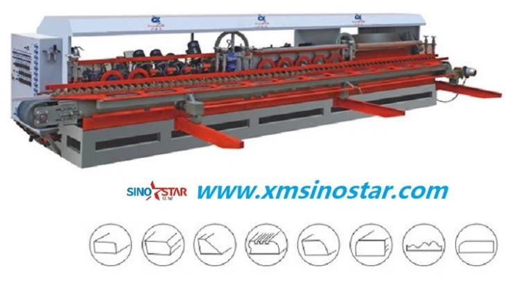 Straight Line Edge Polishing Machine